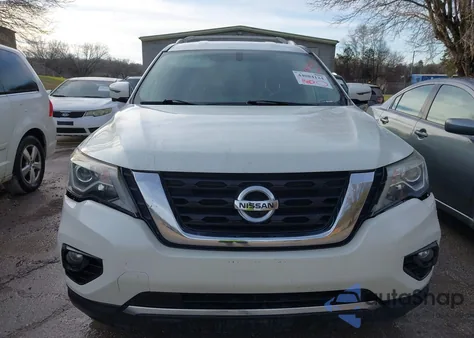 2018 Nissan Pathfinder Sl из США, поврежденный, VIN 5N1DR2MN4JC672874